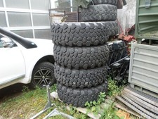 4x   Unimog U 400   Kompletträder   Reifen 365/80 R 20  MPT    152 K  Stollen