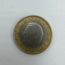 1 Euro Münze 1999  Belgien König Albert II. selten Sammlermünze Sammlerstück