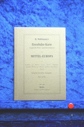 Eisenbahn karte von mittel - eisenbahn,