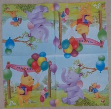 5 Servietten  Winnie The Pooh