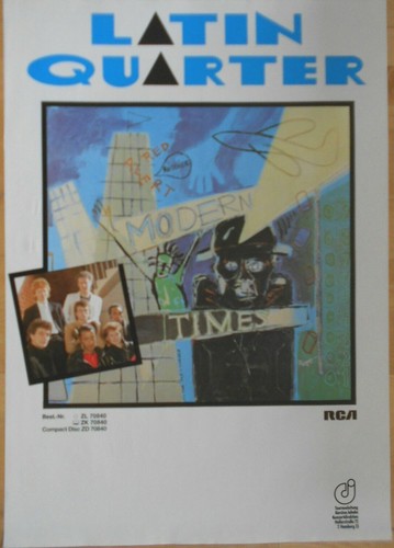 Latin quarter 1986 tour - latin,