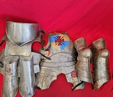 Mittelalter Rüstung alt Stahl