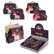 Geldbörse Einhorn Clipbörse