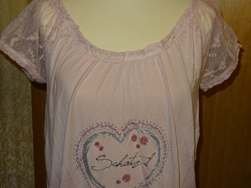 Rosa trachten shirt - trachten, 36/38