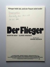 Der Flieger - Erwin Keusch - Ulrike Kriener - Presseheft + 1 Pressefoto