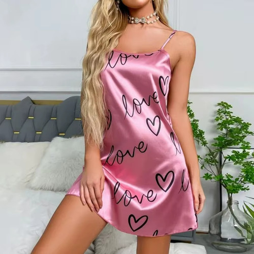 Neu damen nachthemd rosa - nachthemd,
