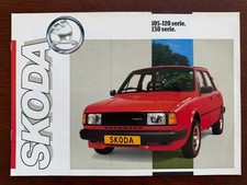 Prospekt / brochure Skoda CSSR