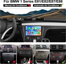 64G Für BMW 1er E81 E82 E87 E88 2004-2011 Android 13.0 Autoradio Carplay GPS