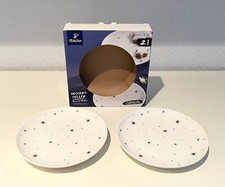 Tchibo Dessert-Teller Set ★ STERNE ★ Gold + Platin ★ Weihnachten ★ NEU&OVP ★ RAR