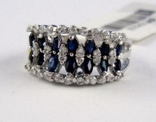 L64 saphir ring navette - l64,