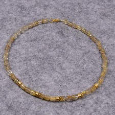 Rutilquarz Halskette, 925er