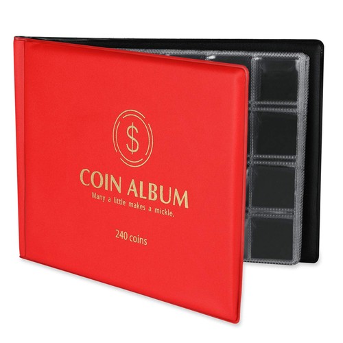 240 münzalbum euromünzen - münzalbum,,