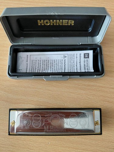 Hohner mundharmonika made - mundharmonika, c