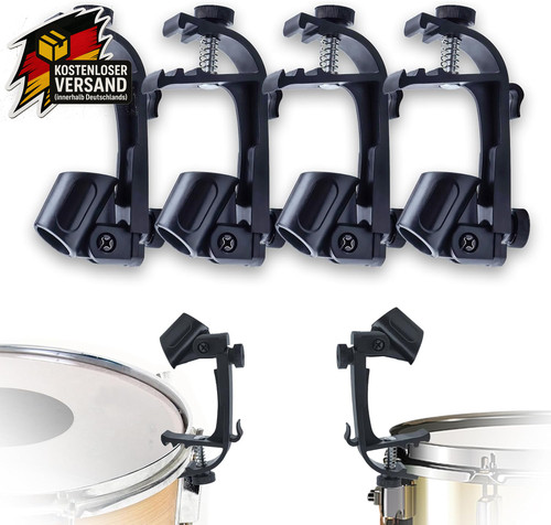 Stück drum mikrofon - stück, clips