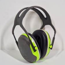 3M Peltor X4A Kapselgehörschutz mit Kopfbügel 32 dB Schwarz / Grün Gehörschutz