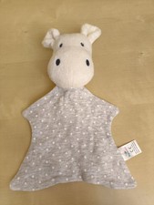 Topolino Topomini Nilpferd Pferd grau Sterne Schmusetuch Ernstings Kuscheltuch 