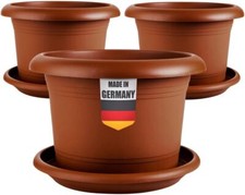 3er Set Pflanztöpfe Ø 40 cm