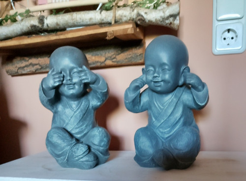 2er set buddha deko - 2er,