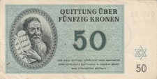 Ghettogeld 50-Kronen