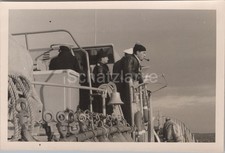 Foto, Kriegsmarine, Matrosen Vorpostenboot, Ausschau halten (MJ-46)1025