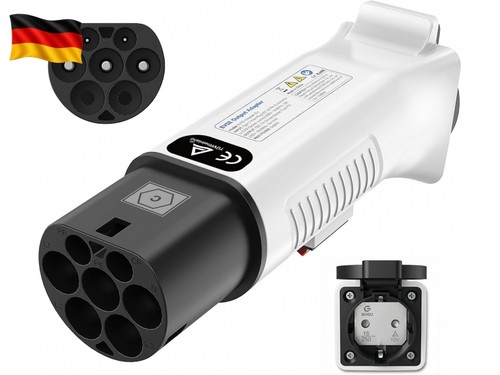 Typ auf schuko - 2, adapter
