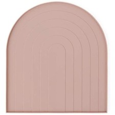 OYOY Dish Tray Rosa Spülablage Abtropfmatte Silikon Arbeitsplattenschoner