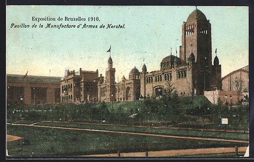 Bruxelles exposition 1910 - ak,