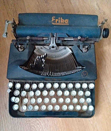 Erika antike schreibmaschine - erika,