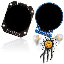 1.28" RGB TFT LCD Anzeige Display rund round 240x240 GC9A01 SPI Treiber Driver