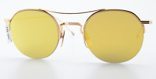 THOM BROWNE Sonnenbrille TB 903 A T GLD 49 Gold Glossy Panto Luxus Pilot Japan