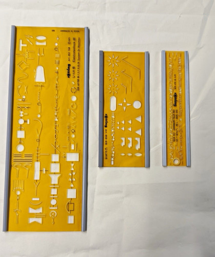 Rotring zeichenschablonen 3er - rotring,
