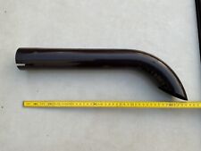 Original Deutz, braun emailliertes Auspuffrohr , Endrohr  für Deutz D50, D501S