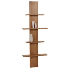 Teak-Wandregal HWC-M72