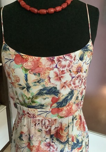 Hallhuber seidenkleid 36 - seidenkleid, gr.