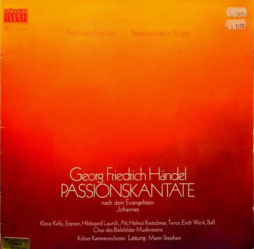 Passionskantate nach dem - nach,