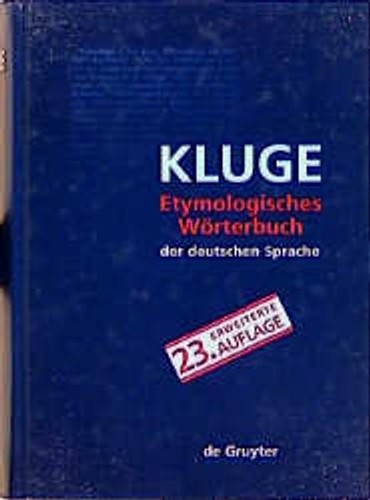 Etymologisches wörterbuch der - etymologisches,