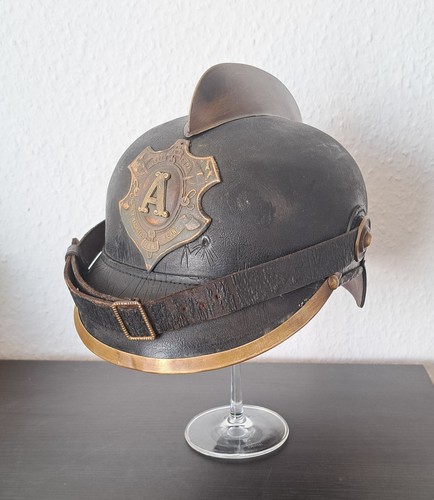 Pickelhaube feuerwehr - 1.wk,