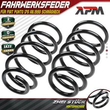 2x Federn Fahrwerksfeder