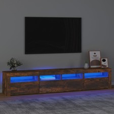 180-240cm TV Schrank mit RGB LED Leuchten Lowboard Fernsehschrank Fernsehtisch
