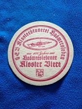 Bierdeckel 1989 - 100 Jahre Klosterbrauerei Hadmersleben