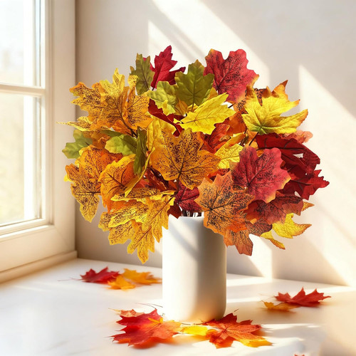 Bündel kunstblumen herbst - 4,