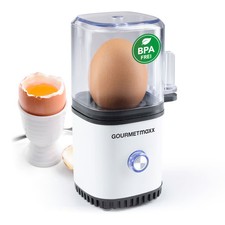 GOURMETmaxx Eierkocher 1 Ei Kocher Frühstücksei Mini Kompakt Single Eikocher