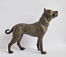 Alte Hunde Metallplastik