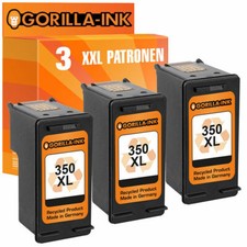 3x Patrone für HP350 XL Photosmart C4200 C4280 C4380 C5280 Officejet J5780 J6424