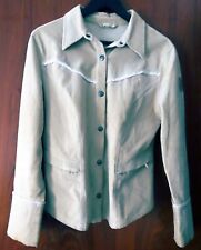 Freizeit-& Reitjacke Sonnenreiter Gr 38 Beige Baumwoll Cord Taschen gebraucht