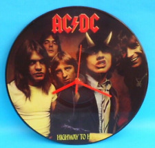 AC/DC CLOCK AC DC Upcycled
