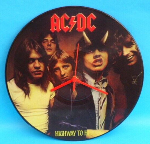 Clock dc upcycled - ac/dc,