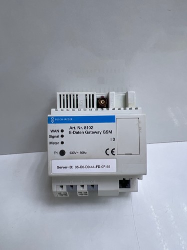 Busch jaeger 8102 - busch-jaeger, e-daten