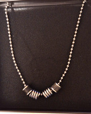 Fossil Herrenkette aus Edelstahl, mit Original Fossil Dose