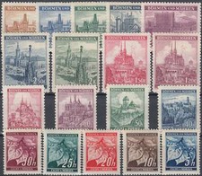 Böhmen und Mähren Nr. 20-37